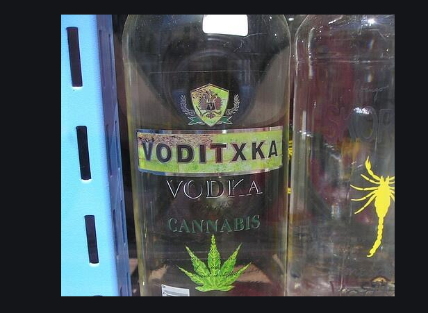 vodka de Cannabis