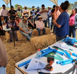 TRADICIONAL “DÍA DE CAMPO” REÚNE A MÁS DE 100 AGRICULTORES EN INIA HIDANGO